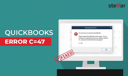 Reasons Behind ‘QuickBooks Error Code C=47’ and how it can be fixed?
