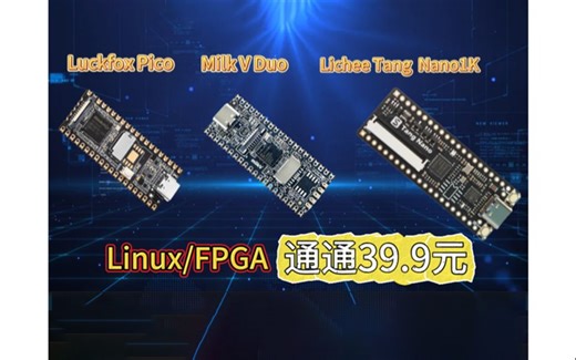 斑梨 | 高端！【39元入门】Linux/FPGA如何选，他们有哪些特点?