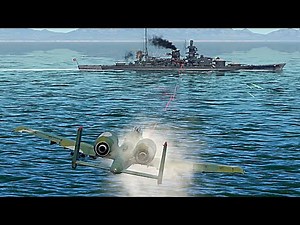 【WarThunder】A-10 vs Battleship DKM Scharnhorst