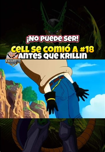 ¡Cell absorbe a No. 18! #kakarotto #españollatino #dbz_moments #sagadecell #androide18 . . . . . En memoria y con todo respeto a su autor, el gran maestro Akira Toriyama; gracias por darnos la mejor infancia.