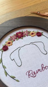 4.2K views · 39 reactions | Www.sherwoodforestcreations.com/embroidery-shop Custom Pet Embroidery Kit with video tutorial! Beginner friendly 殺 | Sherwood Forest Creations | Facebook