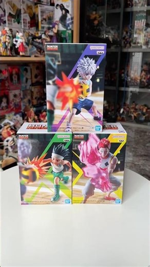 The Hisoka Gon Killua Trio Figure Set