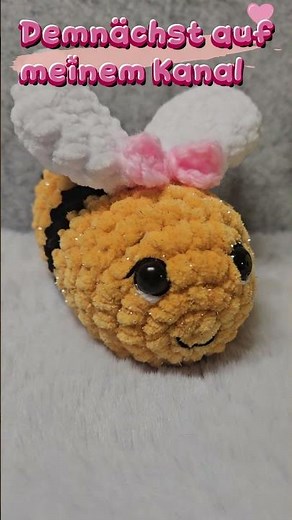 Biene häkeln🐝 für Anfänger 🧶#häkeln #crochet #amigurumi #tutorialamigurumicompleto #diy
