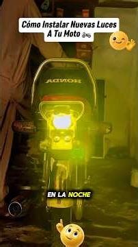 Cómo Instalar Luces LED Ojo de Búho en tu Moto 🏍️ Paso a Paso