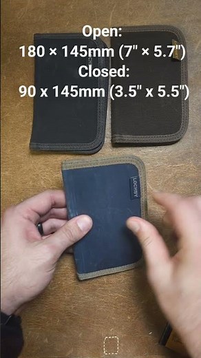 ITS HERE! (LOCHBY Sidekick Notebook Wallet)