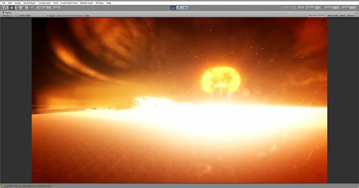 u3d核爆炸特效粒子插件~NUCLEAR EXPLOSION