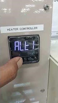 Thermocontroller Omron E5CC alarm S.ERR # thermocouple error