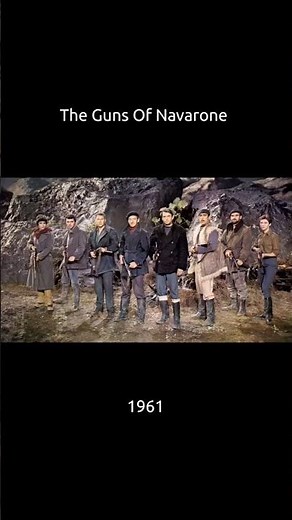 The Guns Of Navarone 1961 #army #military #ww2 #movie