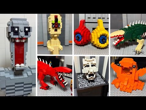 LEGO SCP-096 vs SCP-173 vs SCP-035 vs SCP-049 vs SCP-682 vs SCP-939 vs SCP-682 vs SCP-999 vs SCP-131