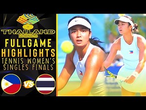 Philippines vs Thailand Women's Tennis | SEA Games 2025 Gold Medal match!