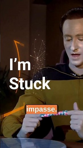 I’m Stuck. Star Trek TNG