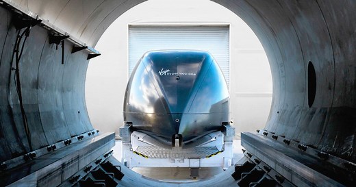 Virgin Hyperloop（ヴァージンハイパーループ）：真空状態のチューブ内を高速移動する輸送システム | 知財図鑑