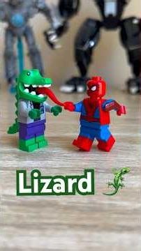 How to make the Lizard from Spider-Man out of LEGO! #lego #legomarvel #marvel #legospiderman #spi...