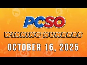 P105M Jackpot Superlotto 6/49, 2D, 3D, 6D and Lotto 6/42 | October 16, 2025