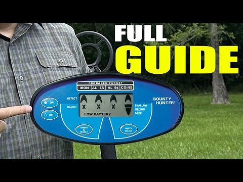 How to Set Up and Use the Bounty Hunter Quick Silver Metal Detector (Full Guide + Demo)