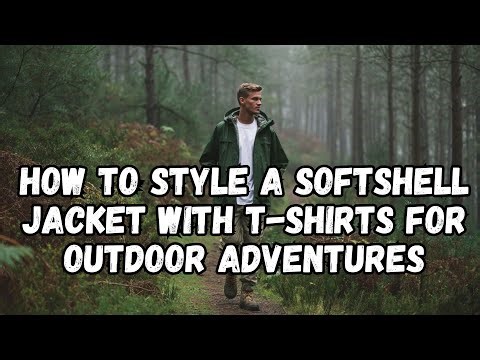 How To Style a Softshell Jacket With T Shirts For Outdoor Adventures