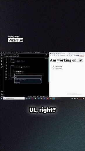 How to Start Nesting Lists in HTML