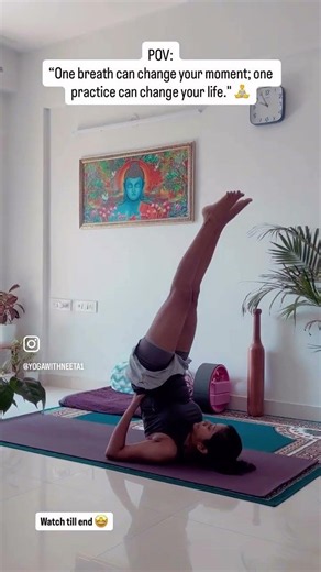 shoulder Stand yoga pose - plough yoga pose | #yogajunction #yogaday #motivation #bridgepose