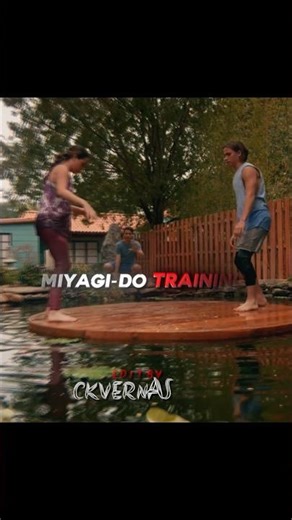 Miyagi-do Training And Cobra kai 👀🔥 #shorts #edit #cobrakai