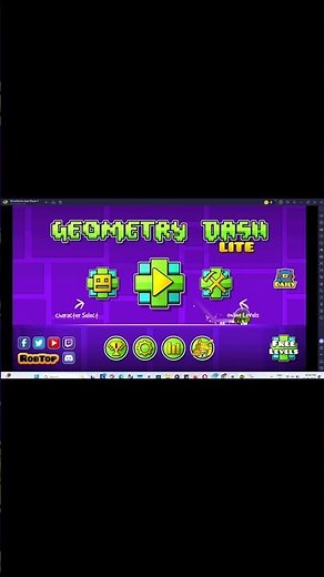 Geometry Dash Lite no PC #ytshorts