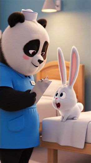 Scared of a Tiny Shot? 😂 | The Injection Drama | Fluffy Ward Episode 3 (3D Animation)