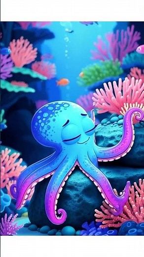 How Octopuses Use Ink Like Ninjas! 🐙💨 (You Won’t Believe #3!) #animation #animated #animals