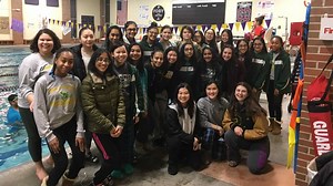 Girls swimming: JP Stevens mixes stars with depth to capture first GMC Championship