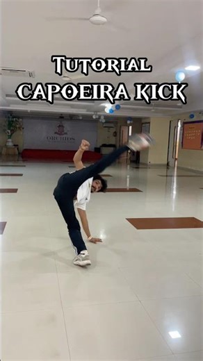 Capoeira Kick Tutorial - Basic Step by Step for Beginners | Safe Training Guide #capoeira #shorts