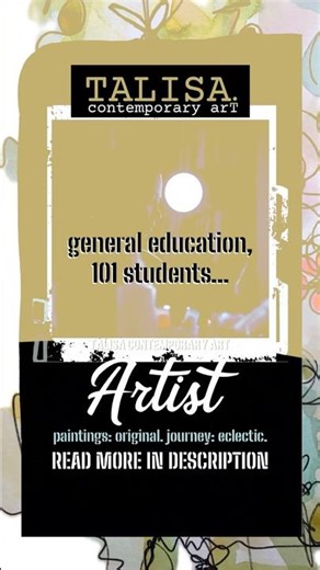 general education, 101 students... | TALISA CONTEMPORARY ART