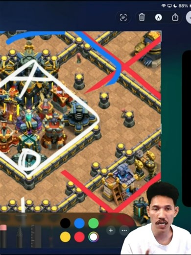 Strategi Menghadapi Base dengan 2 Spell Invisible di COC