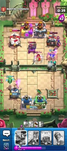 2v2 fight , clash royale