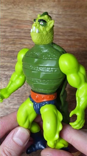 Whiplash is one of the only Masters of the Universe figures the cartoon designed first.