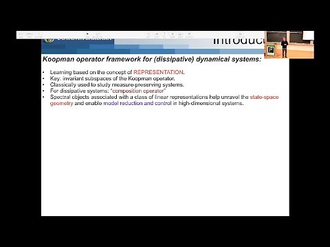 Koopman Operator Theory Based Machine Learning of Dynamical Systems