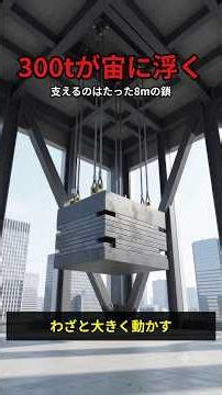 新宿三井ビルディング、屋上に吊られた合計1800トンの謎