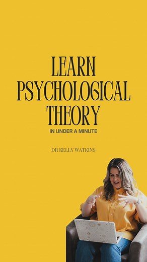 27 reactions | First up in Psychological Theories in under a minute...