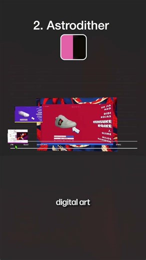 Smooth sliders and 3D particle tools for creative web projects