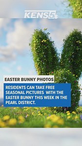 Free Easter Bunny photos at Pearl this week