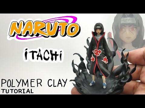 Itachi Uchiha - Naruto - Polymer Clay Tutorial 🔥🔥🔥