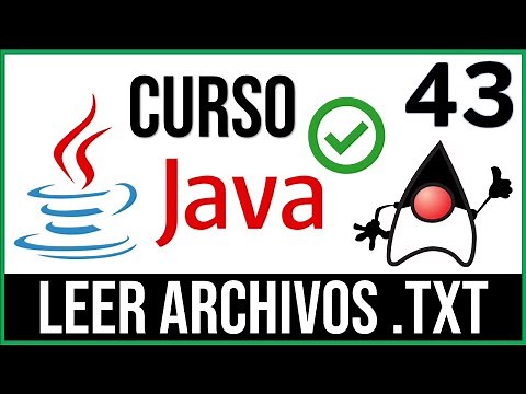 Leer archivos de texto (.TXT) con Java | Curso Java # 43