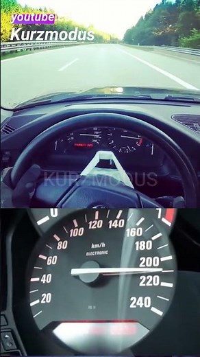 BMW E34 520I TOURING 1996 TOP SPEED TEST #e34m5