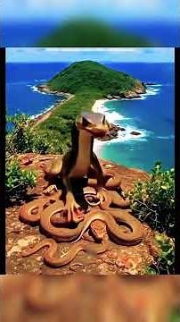 Ilha da Queimada Grande: The Deadliest Snake Island in Brazil #shorts