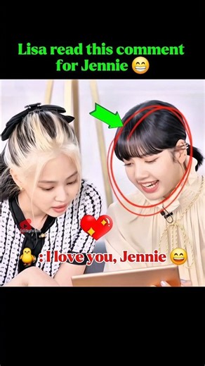 Lisa said i love you to jennie 😁 || #blackpink #jennie #lisa #editbyfatima #shorts ||