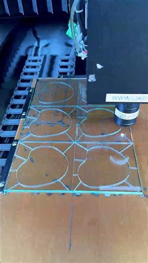 1000*1500mm Optical Glass Electronic Glass laser cutting machine #glass #laser
