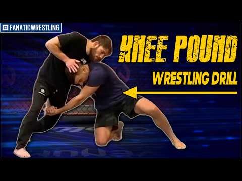 How to do the Knee Pound Wrestling Drill with Dan Vallimont