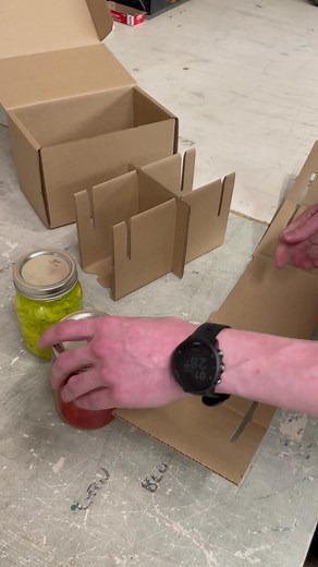 1.3K views · 25 reactions |  How long does it take you to pack your orders? Our three-piece insert and shipping box design perfectly protects mason jars and gets assembled and packed in just 15-seconds!  See more box sizes at flushpackaging.com #masonjarcandles #masonjars #shippingboxes | Flush Packaging | Facebook