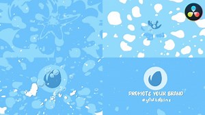 Wave Logo Opener for DaVinci Resolve