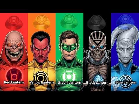 All Lantern Corps Powers Explained Which Emotion Is Strongest