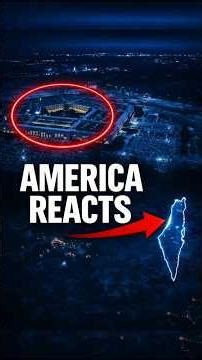 America reacted but not publicly.SilenceStrategy Preparation. #america #israel #war