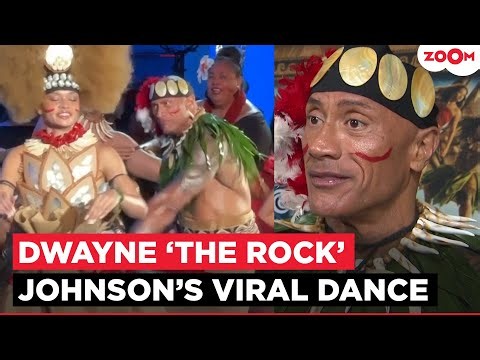 Dwayne Johnson's dance STEALS the spotlight at 'Moana' premiere; Arrives with his entire family!
