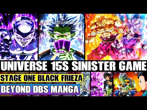 Beyond Dragon Ball Super Universe 15s Game Begins! Piccolo And Beast Gohan Encounter Black Frieza